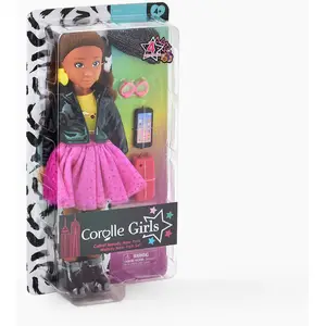 Poupée Corolle Mini Corolline Rosy – Édition Anniversaire, 20 Cm, Corps En Vinyle Vanillé, Dès 3 Ans