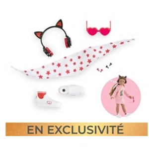 Ensemble Accessoires Musique et Mode pour poupée Corolle Girls - COROLLE pas cher