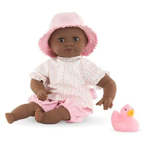 Comparateur de prix : Poupon Bébé Bain Alyzée  Tulipes rose 30 cm