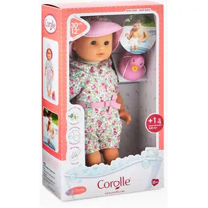 Corolle® Poupon de bain bébé Coralie jardin en fleurs 30 cm pas cher
