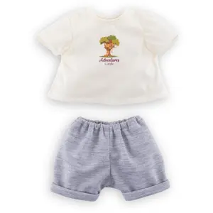 Comparateur de prix : T-Shirt et Short Petit Explorateur 30cm  