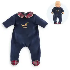 Vêtement pour poupon 30 cm : Pyjama Corolle en fêtes pas cher