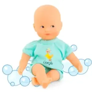 Comparateur de prix : mon premier poupon, mini bain, bleu, 20cm, Corolle