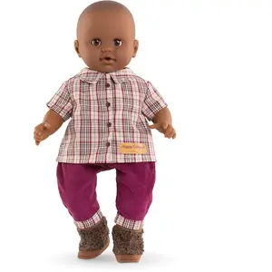 Comparateur de prix : Corolle Corolle BB36 CHEMISE À CARREAUX & PANTALON PETIT EXPLORATEUR