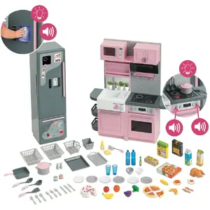 Corolle - Coffret cuisine interactive - Set de 66 accessoires Rose taille uniqueVendu parvertbaudet