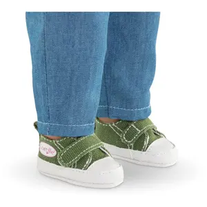 Vêtement poupée - Baskets Kaki Corolle-9000213270 pas cher