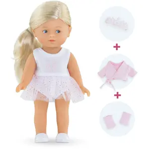 Comparateur de prix : Coffret Poupée Mini Corolline Rosy Ballerine - Corolle