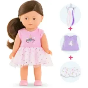Comparateur de prix : Coffret Poupée Mini Corolline Romy Licorne - Corolle