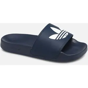 adidas Homme Adilette Lite Basket, Blanc/Bleu Marine, Numeric_42 EU