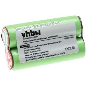Comparateur de prix : VHBW vhbw Batterie compatible avec Panasonic ER150, ER151, ER152, ER15...