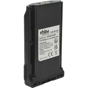 vhbw IC-F43GT/IC-F44 - Batterie 2500mAh 7.4V Li-Ion pas cher