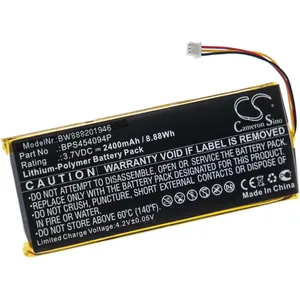 Comparateur de prix : Vhbw Batterie Remplacement Pour Geneva Bps454094p Pour Radio (2400mah,...