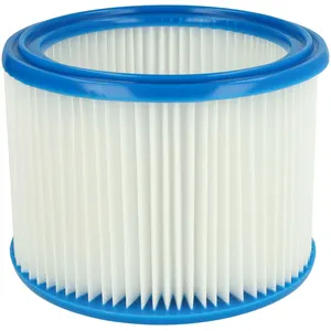 vhbw Filtre rond plissé aspirateurs compatible avec Nilfisk VL200 remplace Nilfisk 302000461, 302000490, Protool 625324, 630506 pas cher