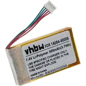 vhbw Batterie Compatible avec HP Sprocket 200 imprimante, Scanner, imprimante d'étiquettes (500mAh, 7,4V, Li-ION) pas cher