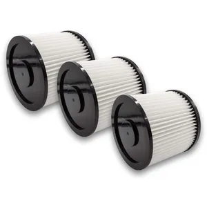 Comparateur de prix : VHBW vhbw 3x filtre rond pour aspirateur multifonction compatible avec...