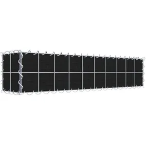Gabiona - Gabiondeco - Mur Gabion végétal avec non-tissé 100 cm x 20 c... pas cher