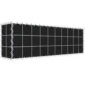 Gabiona Gabion vert avec non-tissé 100 cm x 30 cm x 20 cm (L x H x P),... pas cher