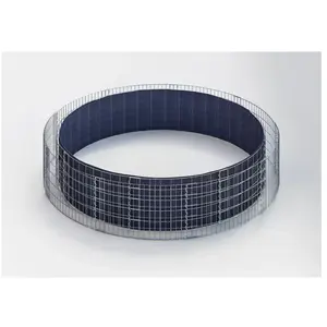 Gabiona Lit surélevé rond, diamètre 292 cm, hauteur 50 cm pas cher