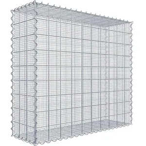 Gabion à copeaux 100 cm x 90 cm x 30 cm (L x H x P), maille 10 cm x 10 cm, spirale pas cher