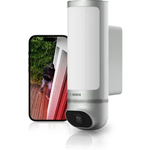 Bosch - Smart Home Eyes Caméra de surveillance II,argent (8750001469)Vendu parkaufland