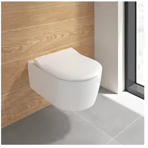 Villeroy & Boch Embrace Abattant WC, 8M68S101, pas cher