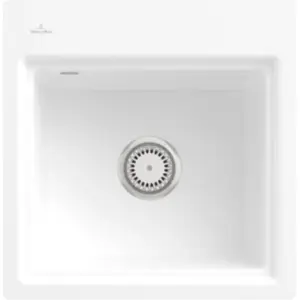 Villeroy & Boch Subway Style 50 S Flat Évier de cuisine, 33551FRW, pas cher
