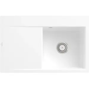 Villeroy & Boch Subway Style 45 Flat Évier de cuisine, 33471FRW, pas cher