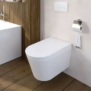 Villeroy & Boch Embrace WC japonais suspendu avec abattant, V26EM101,Vendu parreuter