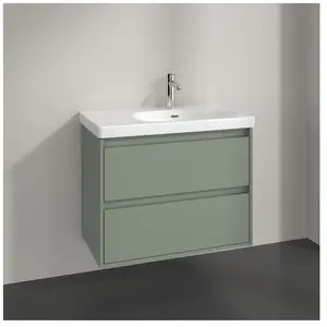 Villeroy & Boch Skyla Meuble sous-vasque, 2 tiroirs, C79700AF, pas cher