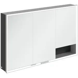 Comparateur de prix : Villeroy & Boch My View+ Armoire de toilette, 3 portes, A48112VL,