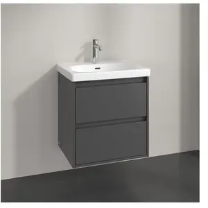 Villeroy & Boch Skyla Meuble sous-vasque, 2 tiroirs, C79400VR, pas cher
