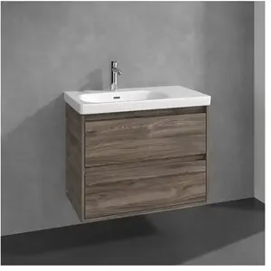 Villeroy & Boch Skyla Meuble sous-vasque, 2 tiroirs, C79800RK, pas cher
