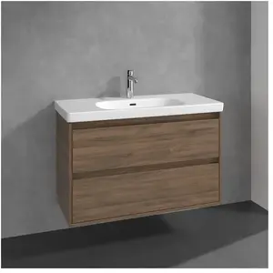 Villeroy & Boch Skyla Meuble sous-vasque, 2 tiroirs, C79900VH, pas cher