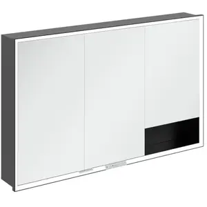 Villeroy & Boch My View+ Armoire de toilette, 3 portes, B4821200, pas cher