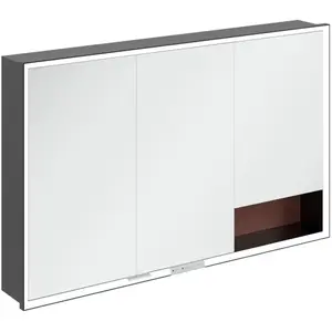 Villeroy & Boch My View+ Armoire de toilette, 3 portes, B48212AH, pas cher