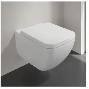 Comparateur de prix : V&B Combi-Pack WC suspendu Collaro D-Flush, blanc pierre C-plus