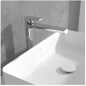 Mitigeur lavabo surélevée  Liberty L sans tirette Chrome Villeroy & Boch