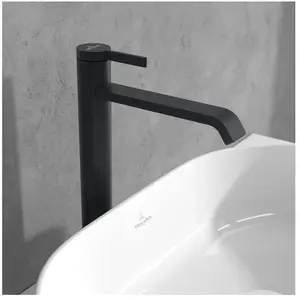 Mitigeur lavabo surélevé VILLEROY ET BOCH Dawn sans tirette Matt Black