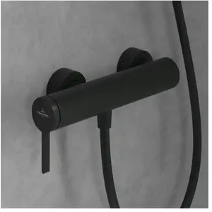 Mitigeur mécanique douche VILLEROY ET BOCH Dawn Matt Black pas cher