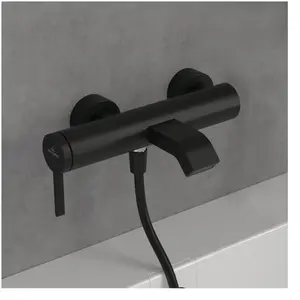 Mitigeur bain douche mécanique VILLEROY ET BOCH Dawn Two Matt Black