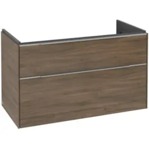 V&B Meuble sous lavabo Subway 3.0 97,3x57,6x47,8cm, AL gris, Ariz. OaVendu parcontorion