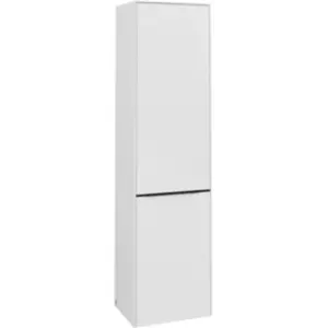 Comparateur de prix : V&B Armoire haute Subway 3.0 40x171x36,2cm, porte L/Gr bleu volcan, corps blanc