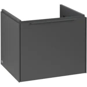 Comparateur de prix : Villeroy & Boch Subway 3.0 Meuble sous-lavabo, éclairage LED, 1 tiroir, 523x429x448mm, C579L2VR