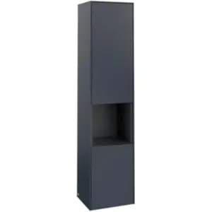 Comparateur de prix : V&B Armoire haute Subway 3.0 40x171x36,2cm, porte droite/grise monochrome, bleu marine