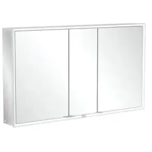 Villeroy & Boch My View Now Armoire de toilette, avec éclairage l: 130 H: 75 P: 16,8 cm, 3 portes, A4571300,Vendu parkaufland