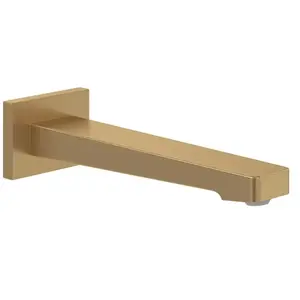 Villeroy & Boch Bec de baignoire Architectura Square montage mural Brushed Gold TU pas cher