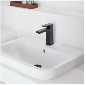 Villeroy & Boch Architectura Square Mitigeur de lavabo, TVW125001000K5, pas cher