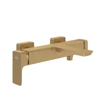 Mitigeur bain douche mécanique VILLEROY ET BOCH Subway 3.0 Brushed Gold pas cher