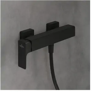 Mitigeur mécanique douche VILLEROY ET BOCH Subway 3.0 Matt Black pas cher