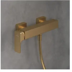 Mitigeur mécanique douche VILLEROY ET BOCH Subway 3.0 Brushed Gold pas cher